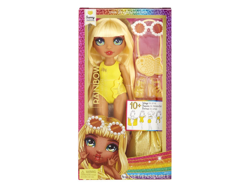 Rainbow High Swim Fashion Doll - Sunny