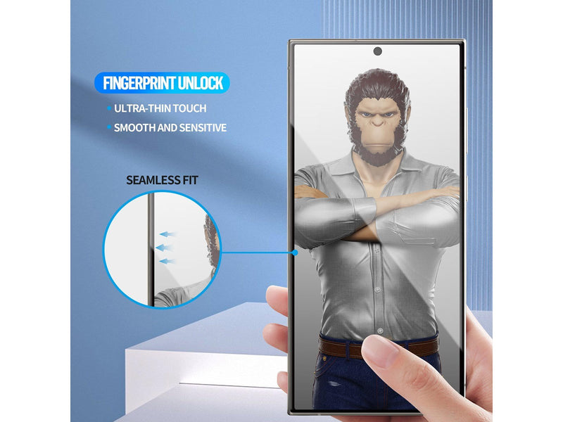 Blueo Full AB Glue 3D Curved Glass - S24 Ultra