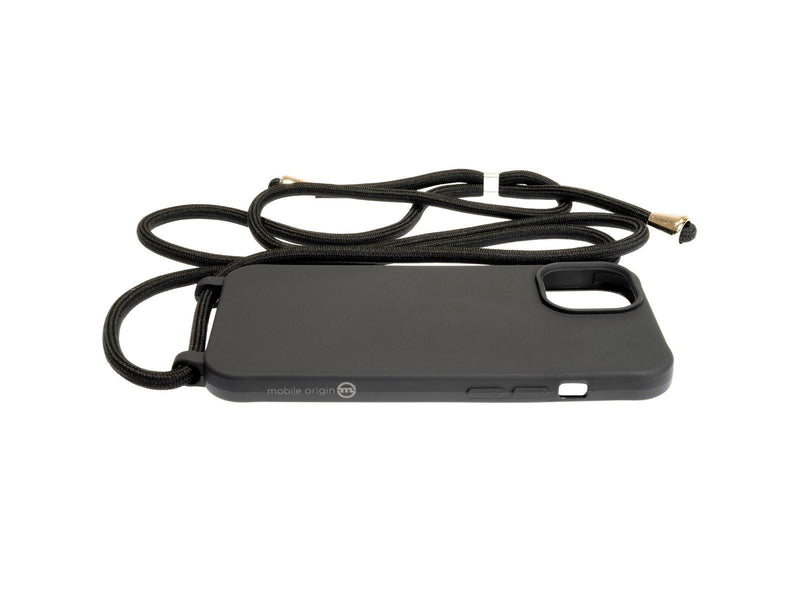 Mobile Origin Lanyard Case - black - iPhone 14