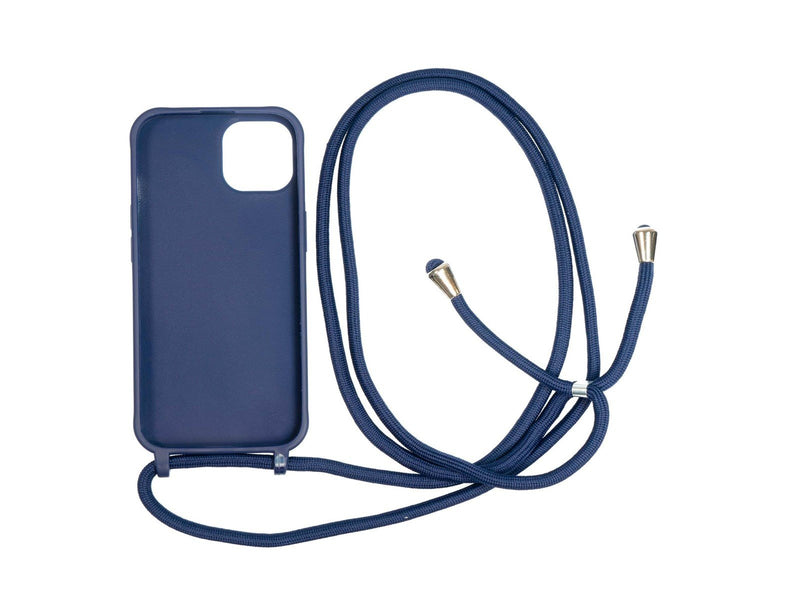 Mobile Origin Lanyard Case - blue - iPhone 14