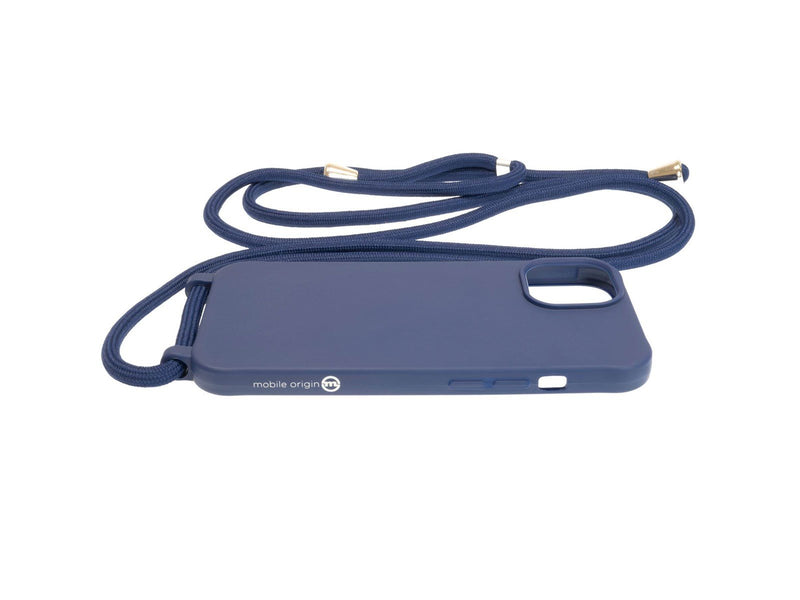 Mobile Origin Lanyard Case - blue - iPhone 14