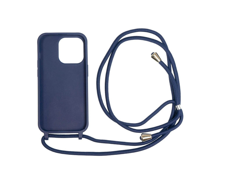 Mobile Origin Lanyard Case - blue - iPhone 14 Pro