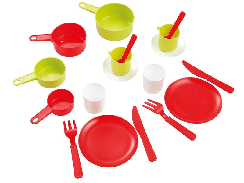 Ecoiffier 100% Chef Pan with Crockery