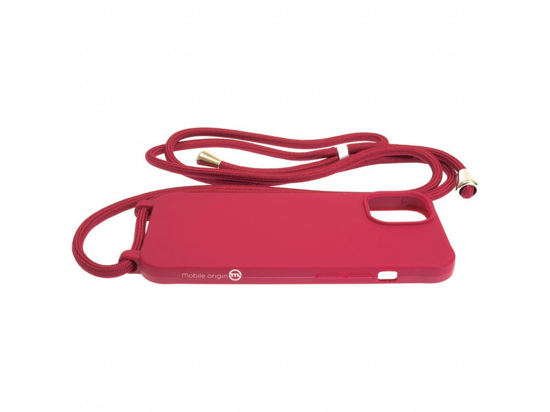 Mobile Origin Lanyard Case - cherry - iPhone 14