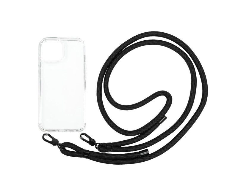 Mobile Origin Lanyard Case - clear - iPhone 15