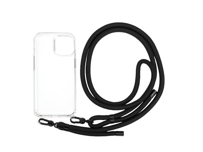 Mobile Origin Lanyard Case - clear - iPhone 15