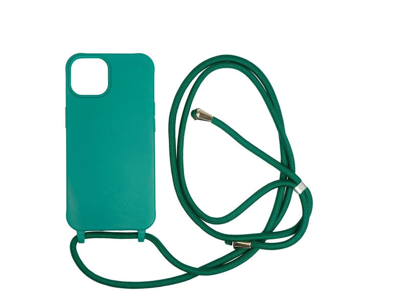 Mobile Origin Lanyard Case - dark green - iPhone 14