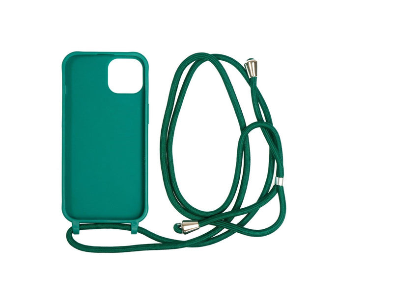 Mobile Origin Lanyard Case - dark green - iPhone 14