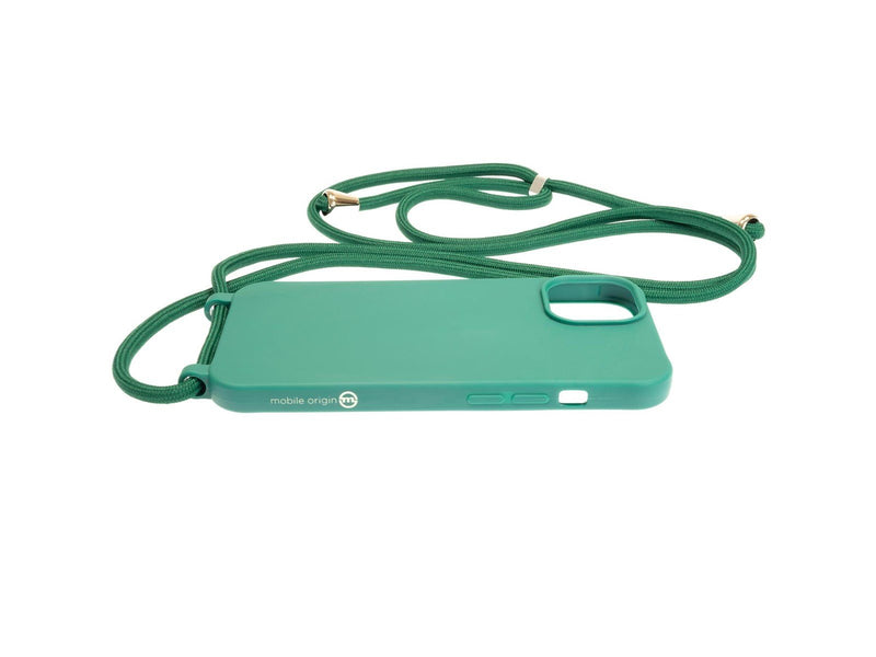 Mobile Origin Lanyard Case - dark green - iPhone 14