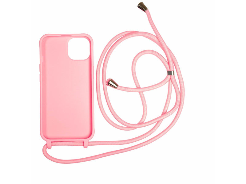Mobile Origin Lanyard Case - pink - iPhone 14