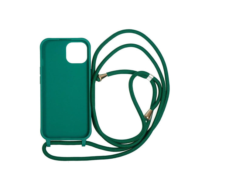 Mobile Origin Lanyard Case - dark green - iPhone 15