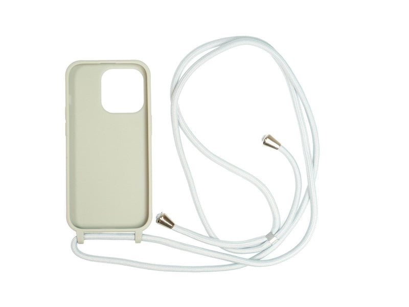 Mobile Origin Lanyard Case - light grey - iPhone 14 Pro
