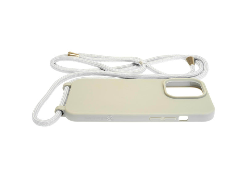 Mobile Origin Lanyard Case - light grey - iPhone 14 Pro