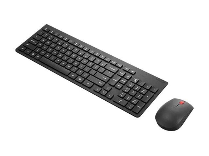 Lenovo Essential Wireless Combo Gen 2 - keyboard and mouse set - German - black Input Device - Tastatur & Maus Set - Deutsch - S