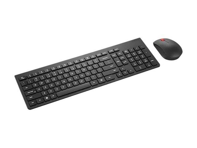 Lenovo Essential Wireless Combo Gen 2 - keyboard and mouse set - German - black Input Device - Tastatur & Maus Set - Deutsch - S