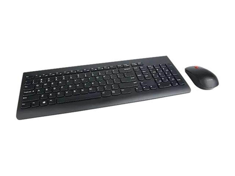 Lenovo Essential Wireless Combo Gen 2 - keyboard and mouse set - German - black Input Device - Tastatur & Maus Set - Deutsch - S