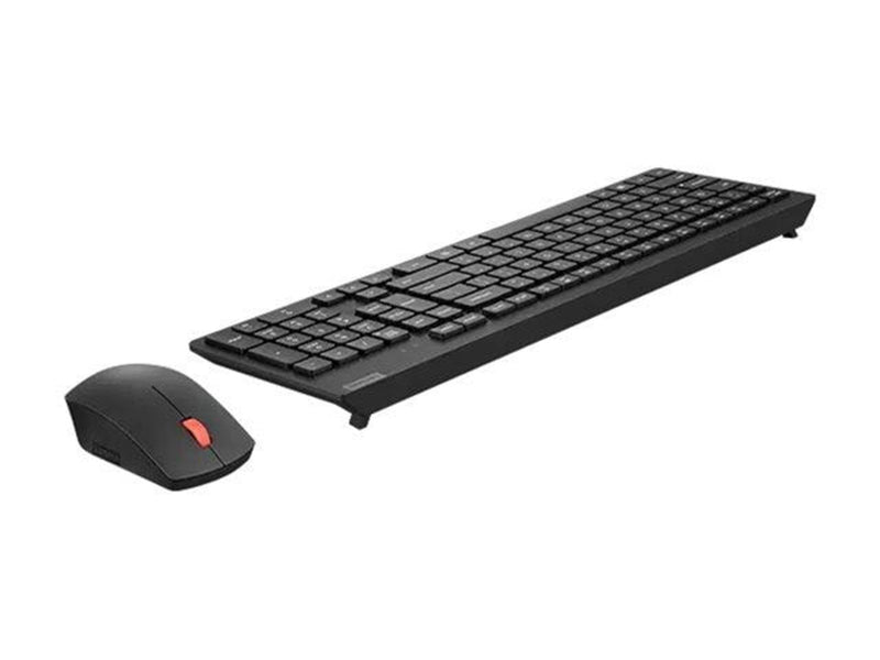 Lenovo Essential Wireless Combo Gen 2 - keyboard and mouse set - German - black Input Device - Tastatur & Maus Set - Deutsch - S