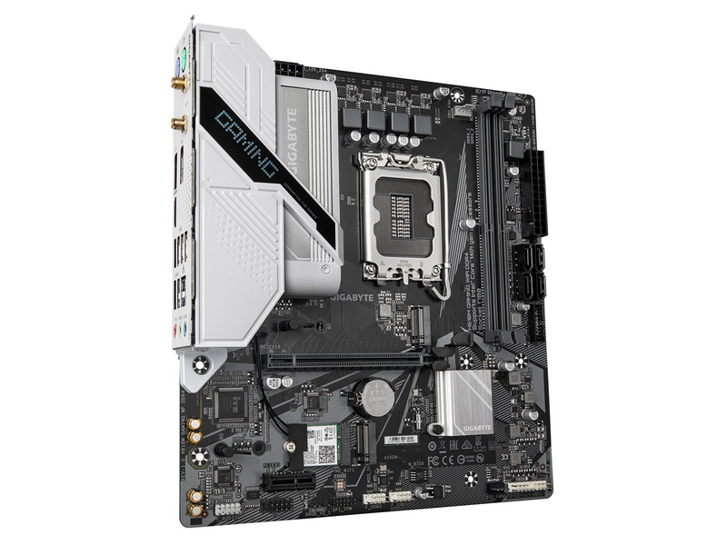 GIGABYTE H610M GAMING WIFI DDR4 Mainboard - Intel H610 - Intel LGA1700 socket - DDR4 RAM - Micro-ATX