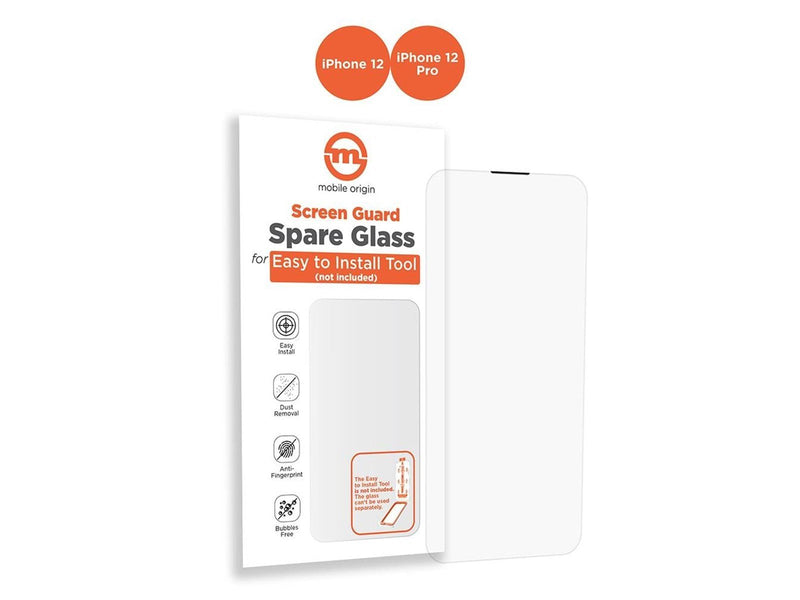 Mobile Origin Orange Screen Guard Spare Glass iPhone 12 Pro/12
