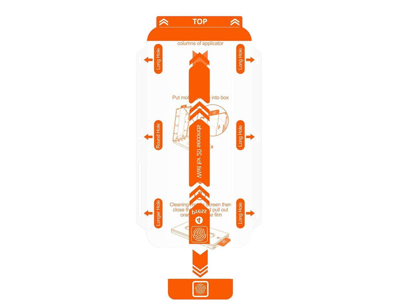 Mobile Origin Orange Screen Guard Spare Glass iPhone 12 Pro/12
