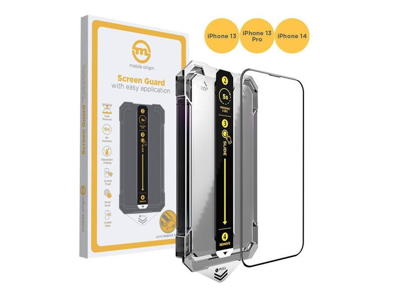 Mobile Origin Screen Guard iPhone 16e/14/13/13 Pro with easy application