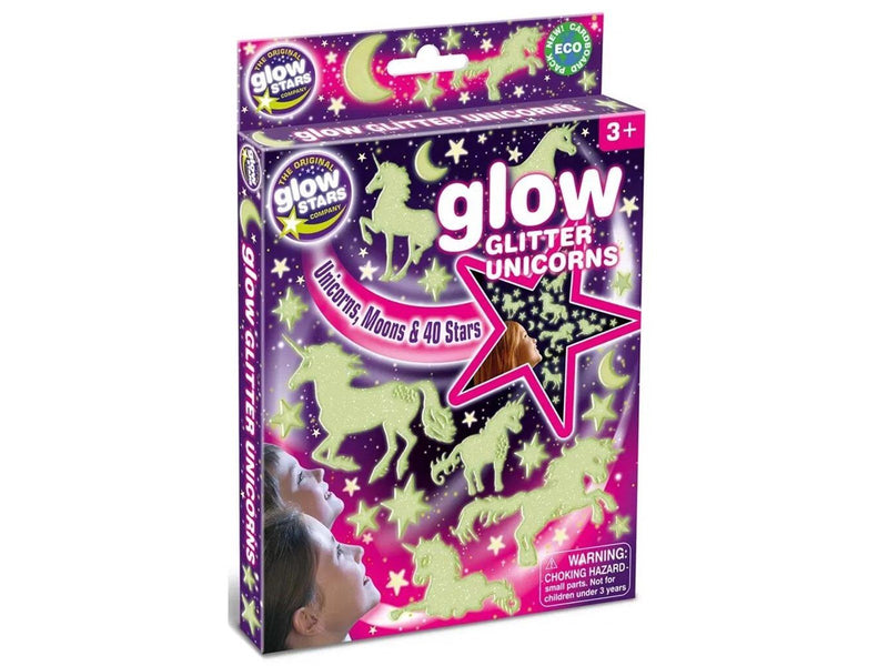 Brainstorm Glow Glitter Unicorns