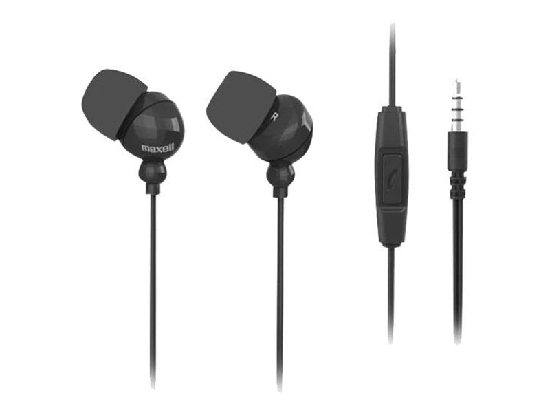 Maxell Plugz + Mic - Earphones with Mic
