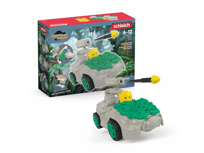 Schleich Dschungel-Crashmobil mit Mini-Kreatur