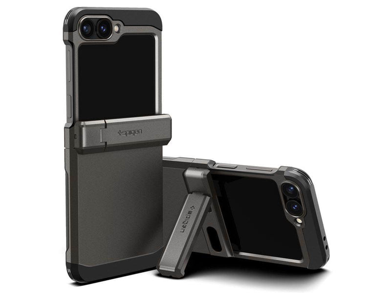 Spigen Tough Armor Pro - gunmetal - Samsung Galaxy Z Flip6
