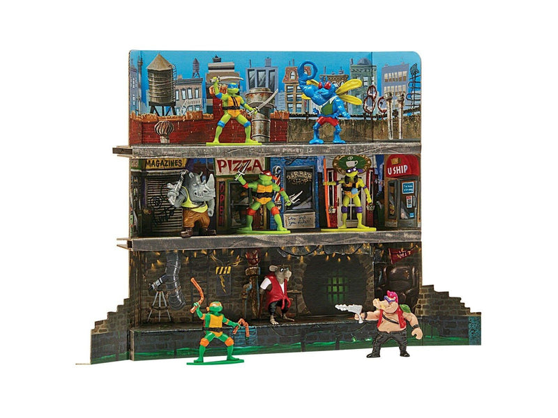 Playmates Toys Turtles Mutant Mayhem Mini Figure Battle Pack