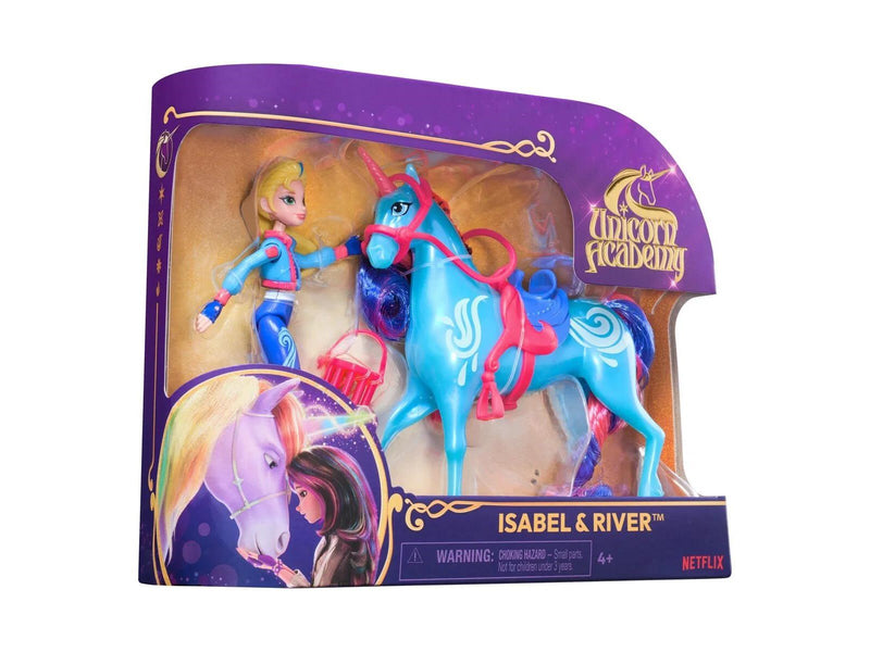 Unicorn Academy Doll & Unicorn - Isabel & River