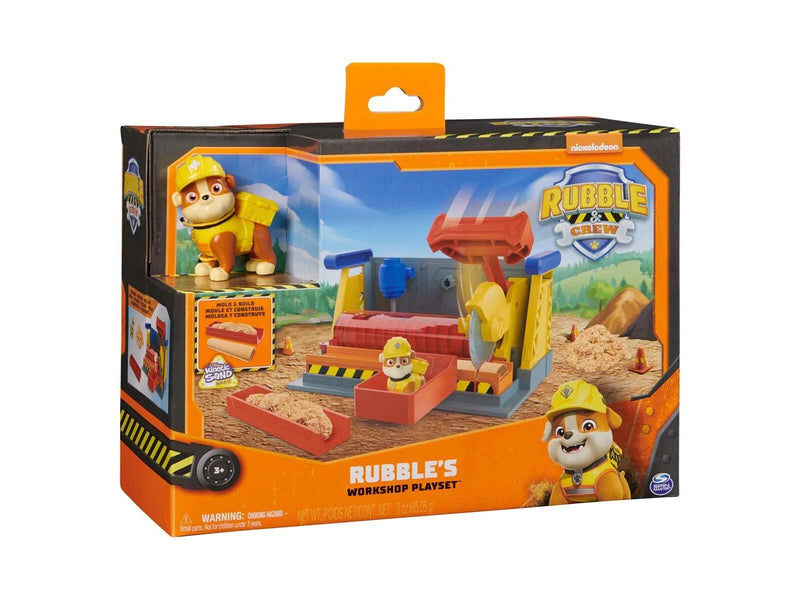 Paw Patrol Rubble & Crew Rubble's Workshop Playset