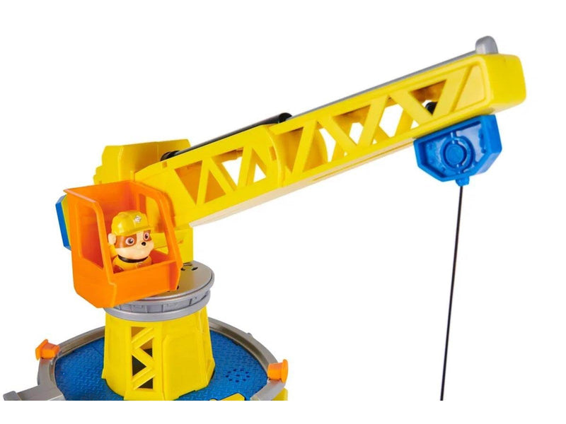 Paw Patrol Rubble & Crew Bark Yard Crane Tower Playset