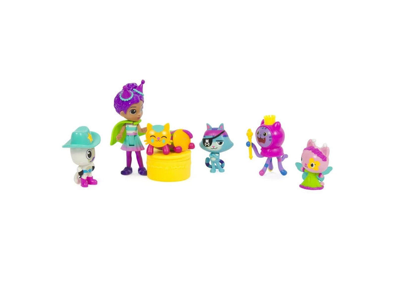 Gabby's Dollhouse Feier 6-Figuren Geschenkset