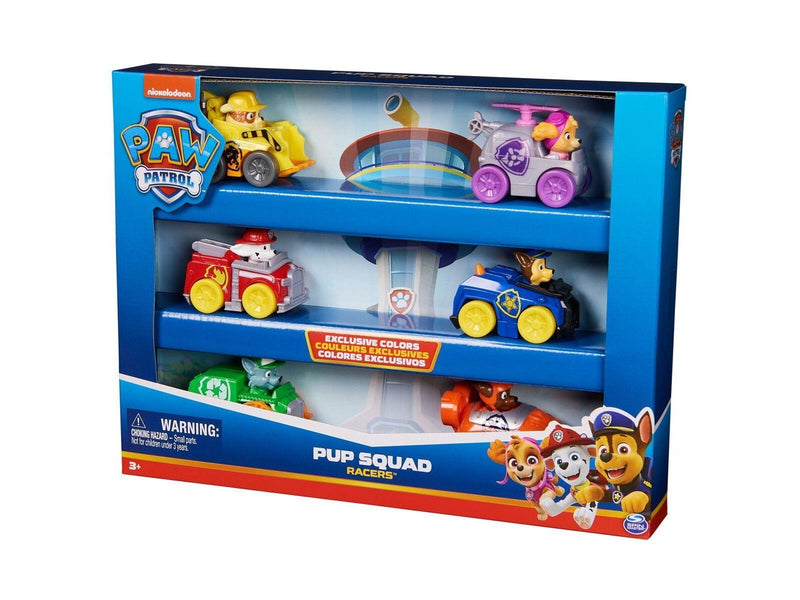 Paw Patrol Pup Squad Racer 6 Giftpack