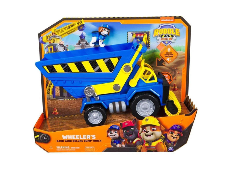 Paw Patrol Rubble & Crew Deluxe Wheeler Dump Truck