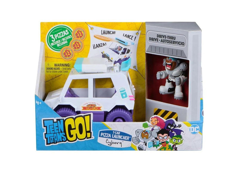 Teen Titans Go T-Car Pizza Launcher 9 cm