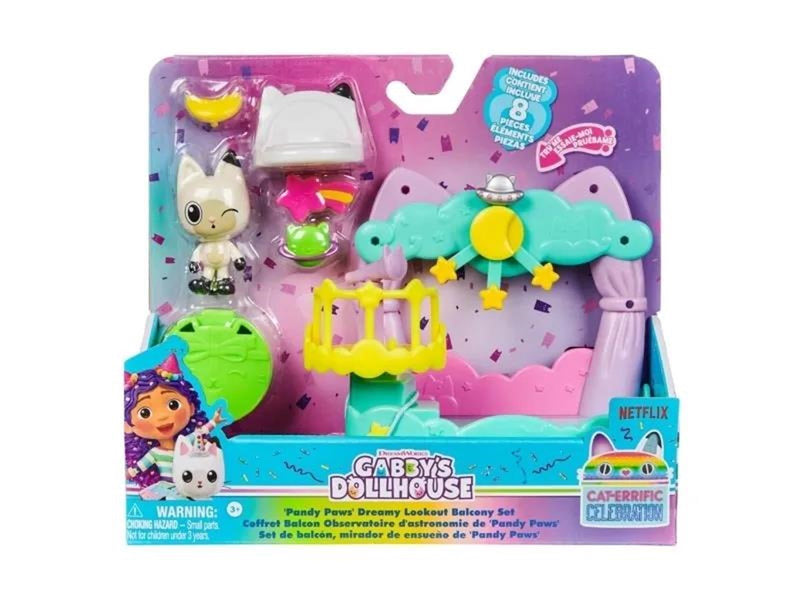 Gabby's Dollhouse Balcony Set - Pandy