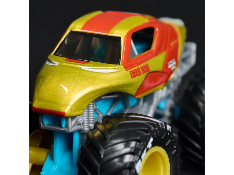 Monster Jam 1:64 Marvel 2 Pack - Iron:War Machine