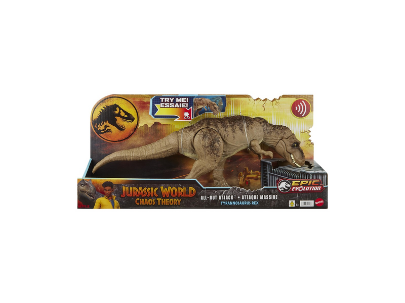 Jurassic World Chaos Theory All-Out Attack T-Rex