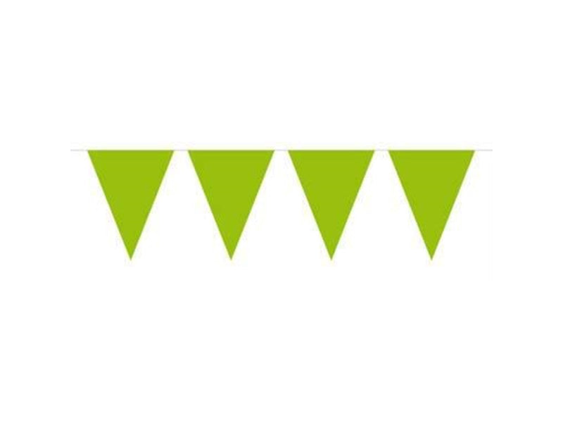 Folat BV Lime green bunting 10mtr.