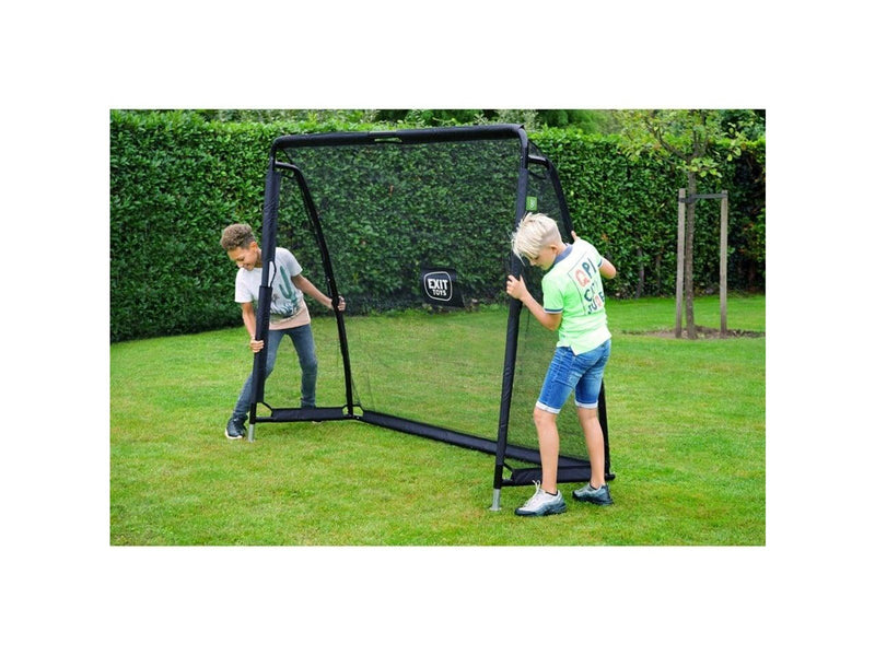 EXIT - Coppa Steel Football Goal 220x170cm - Black