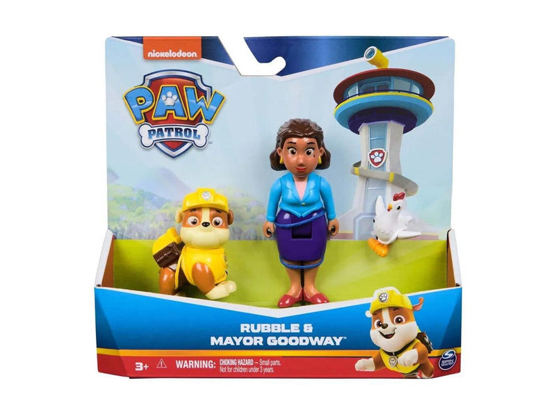 Paw Patrol Hero Pup - Mayor Goodway & Rubble