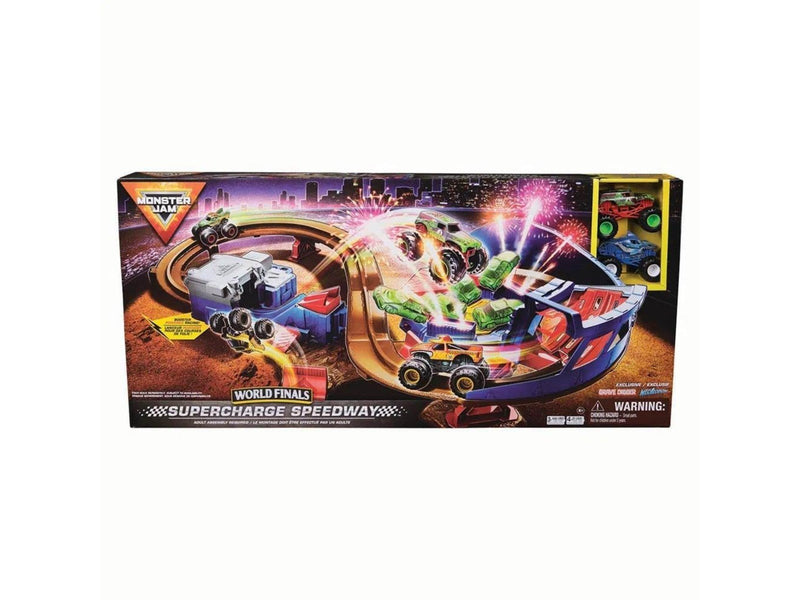 Monster Jam 1:64 Super Charger Speedway Spielset