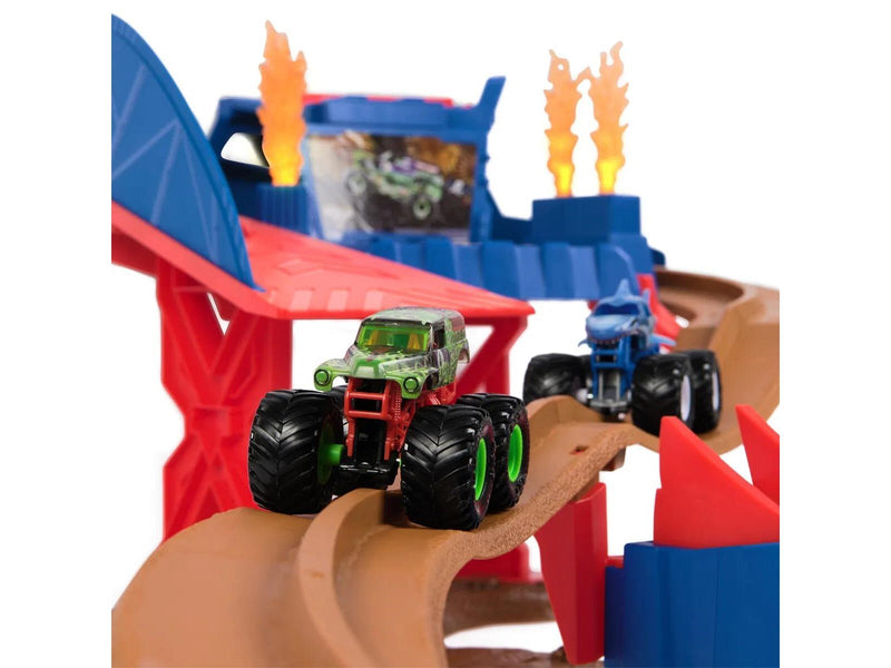Monster Jam 1:64 Super Charger Speedway Spielset