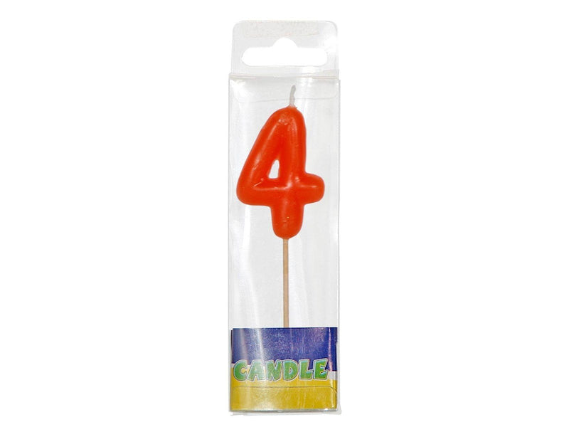 Folat BV Luxury Birthday Candle - 4 years
