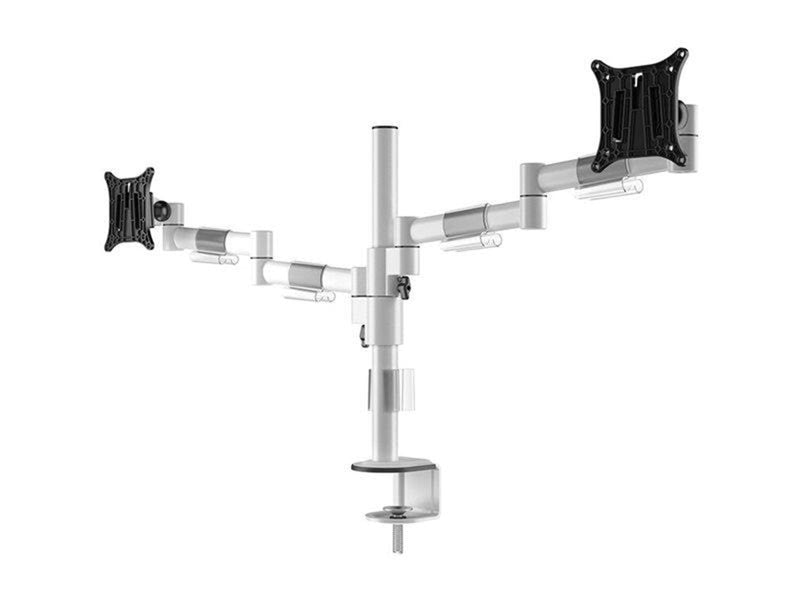 Multibrackets M Officeline mounting kit - for 2 LCD displays - white