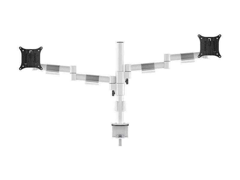 Multibrackets M Officeline mounting kit - for 2 LCD displays - white