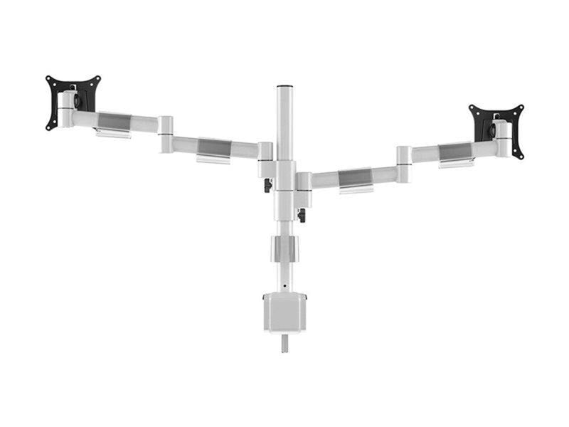Multibrackets M Officeline mounting kit - for 2 LCD displays - white