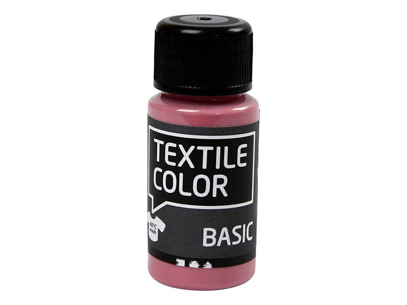 Creativ Company Textile Color Semi-opaque Textile Paint - Dark Pink 50ml